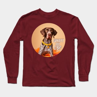 Wyatt the GSP Long Sleeve T-Shirt